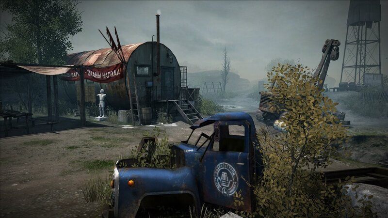 Abandoned Truck and Shed