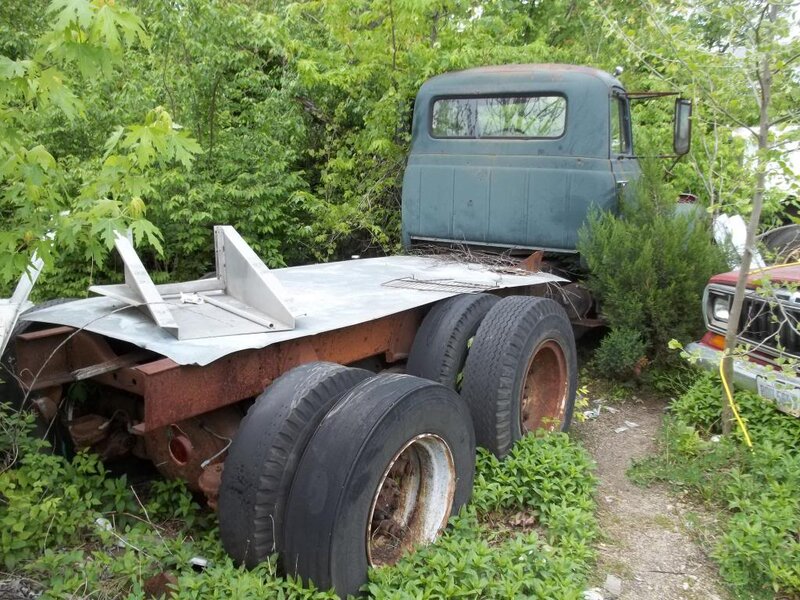 Abandoned Truck Chassis