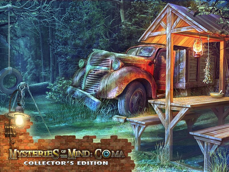 Abandoned Truck in Forest — Green, Mysterious