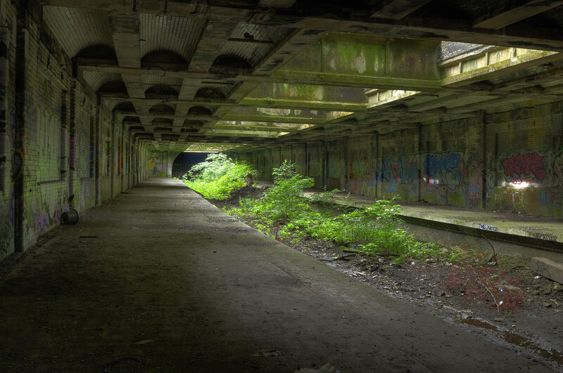 Abandoned Tunnel Corridor