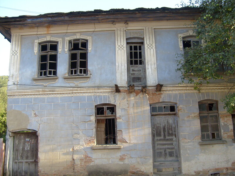 Abandoned Two-story House