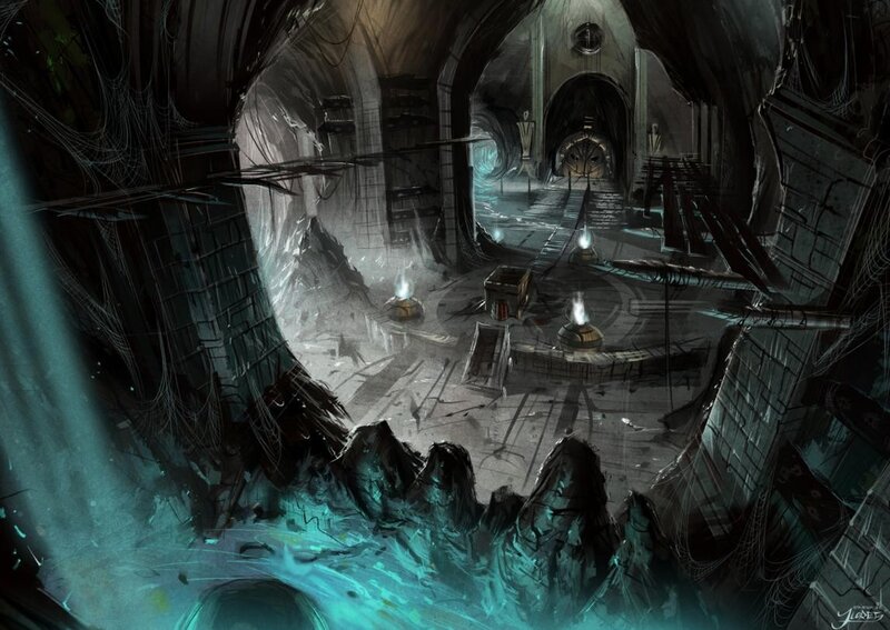 abandoned underground facility