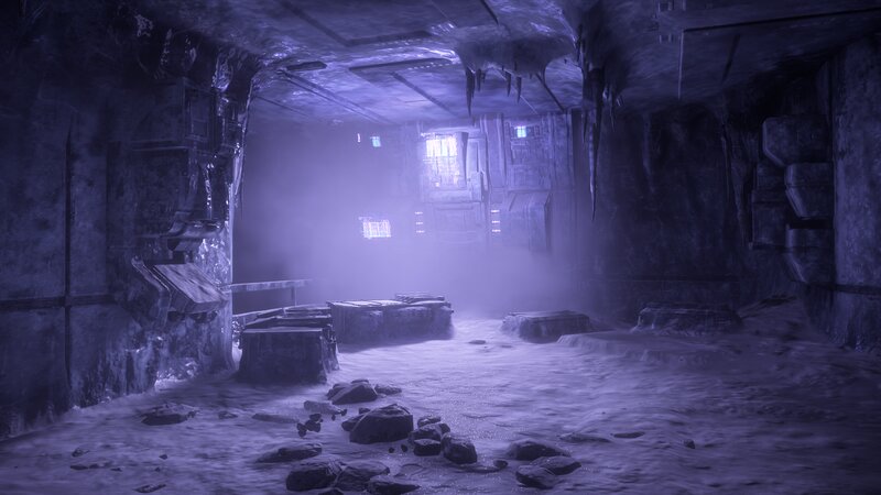 Abandoned Underground Facility — Purple