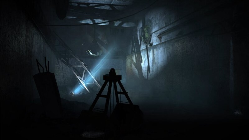 Abandoned Underground Room — Black