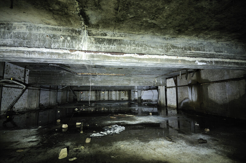 abandoned underground space