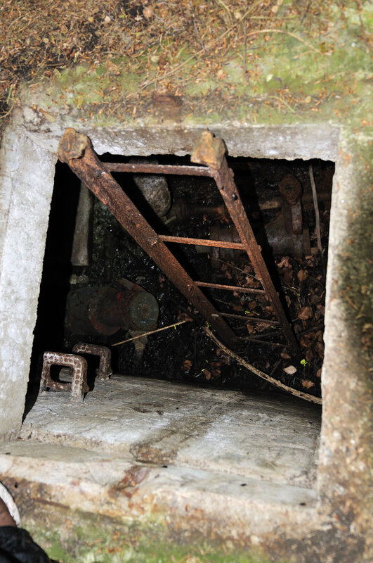 abandoned underground structure