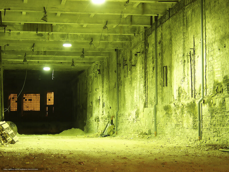 abandoned underground tunnel