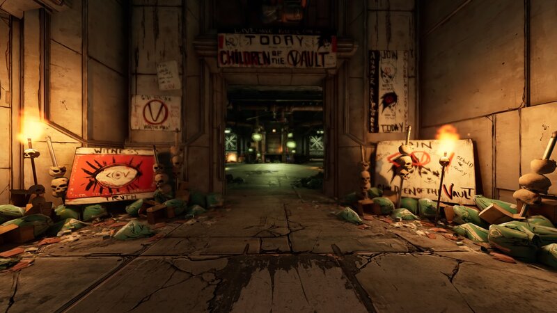 Abandoned Vault Entrance