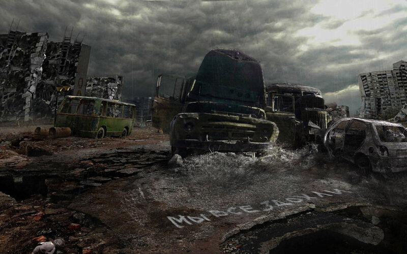 Abandoned Vehicles in Ruins