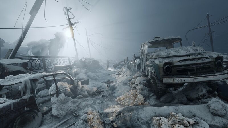 Abandoned Vehicles in Snow