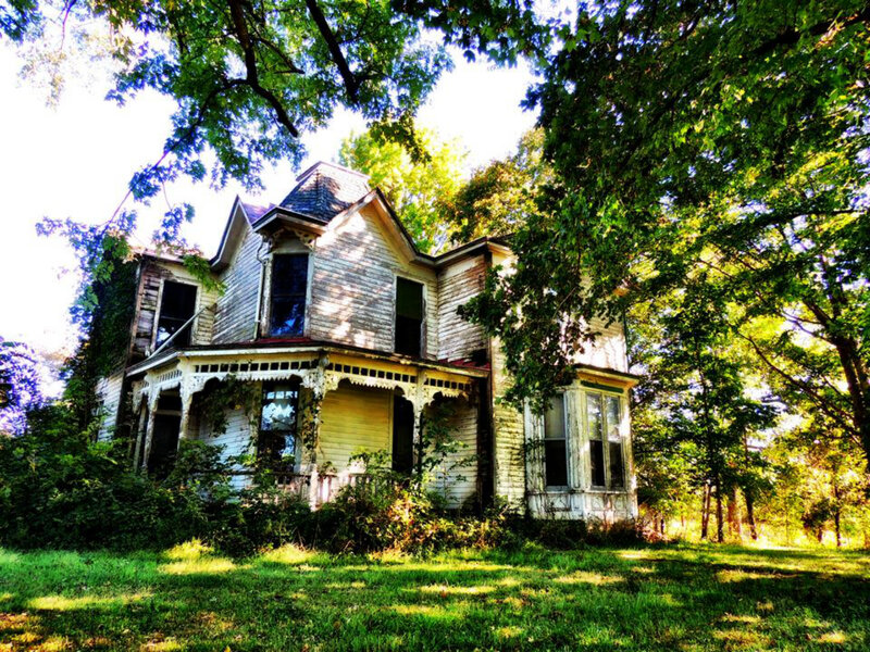 Abandoned Victorian House — Green