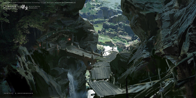 Abandoned Village in Canyon