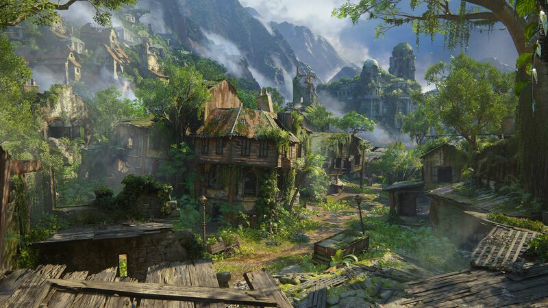Abandoned Village in Jungle