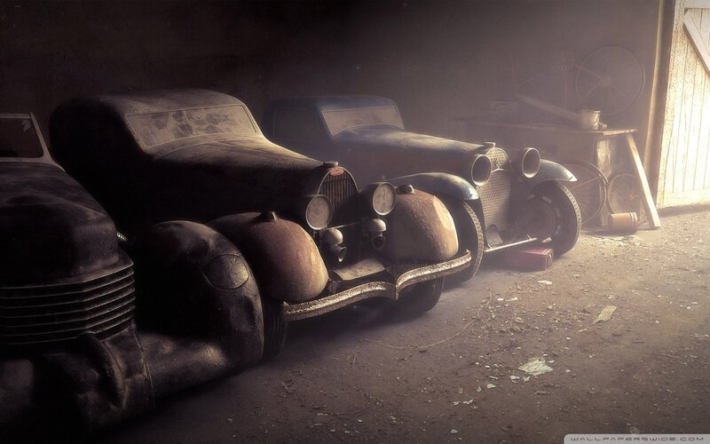 Abandoned Vintage Cars