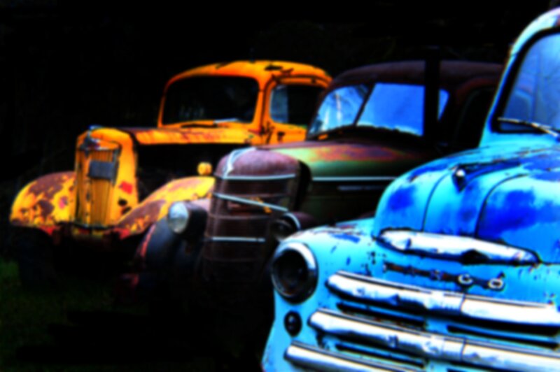 Abandoned Vintage Trucks