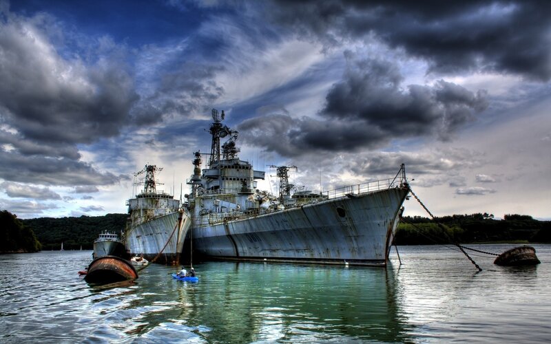 Abandoned Warships — Blue