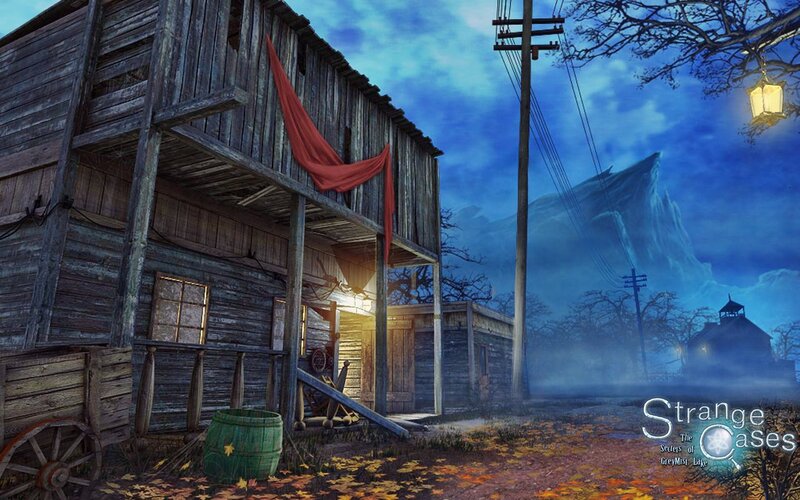 Abandoned Wooden Building — Blue
