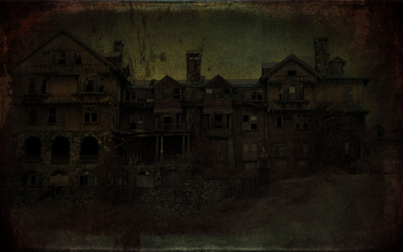 Abandoned Wooden Building — Brown, Dark