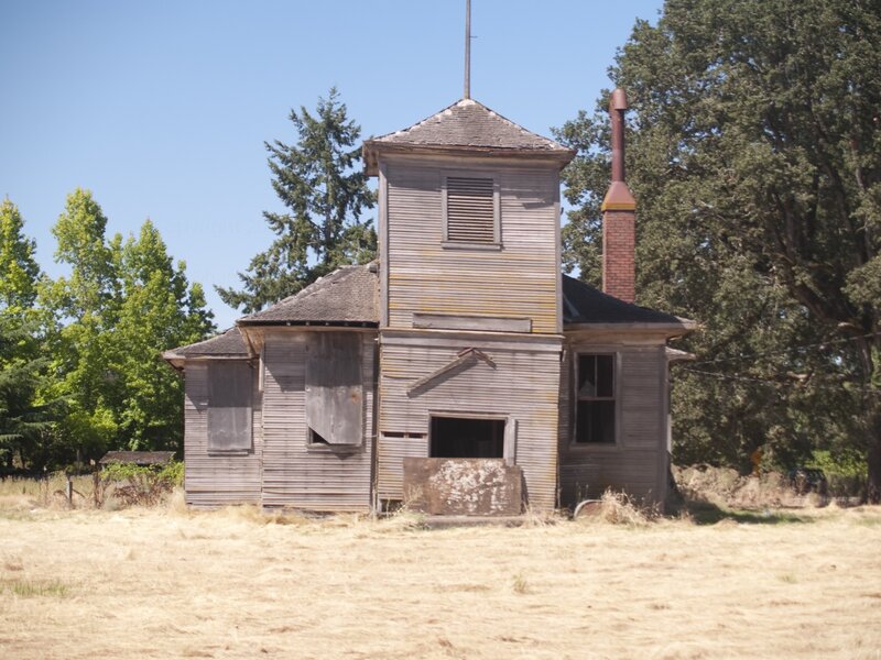 Abandoned Wooden Building — Brown, Desolate