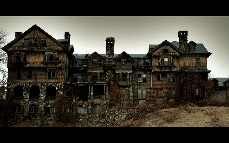 Abandoned Wooden Building — Brown