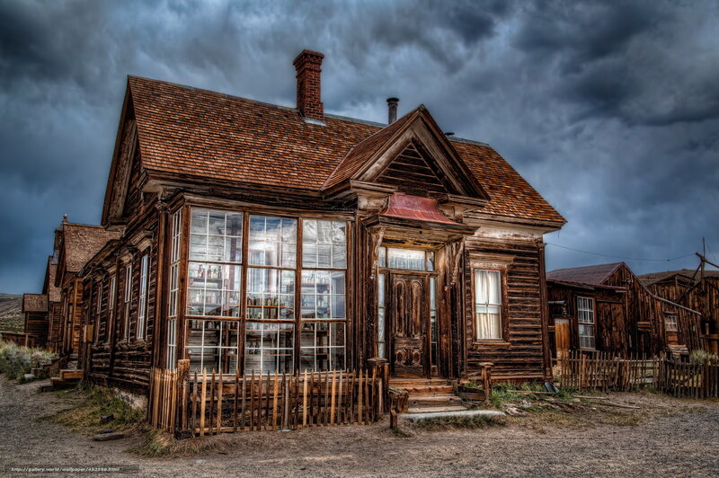 abandoned wooden building