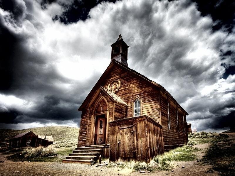 Abandoned Wooden Church