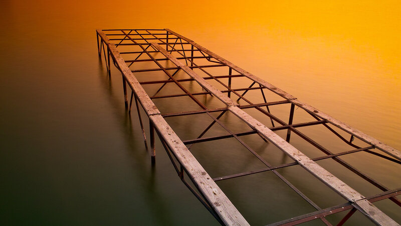 Abandoned Wooden Dock