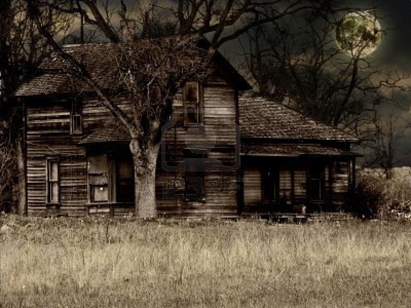 Abandoned Wooden House — Brown, Eerie