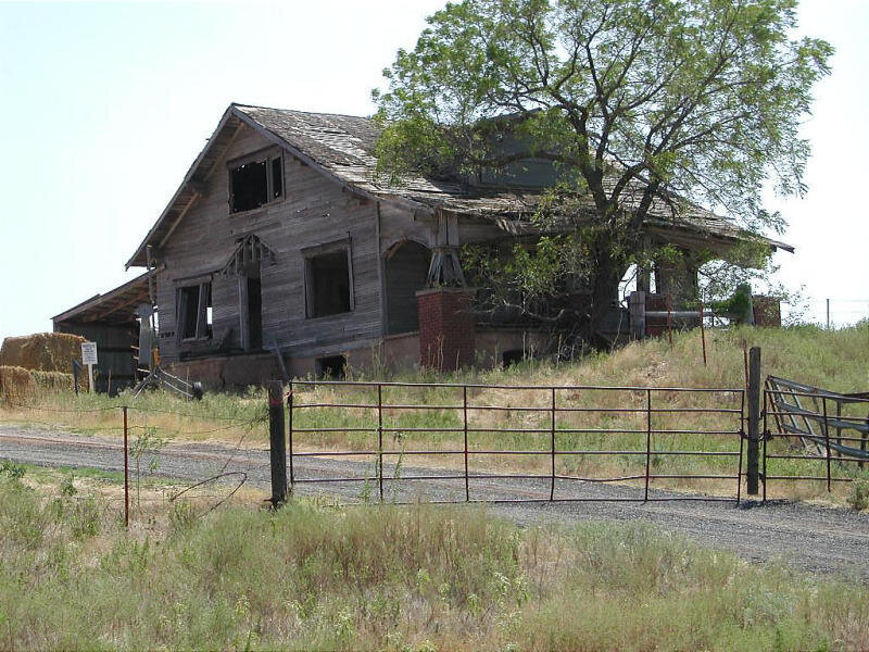 Abandoned Wooden House — Brown