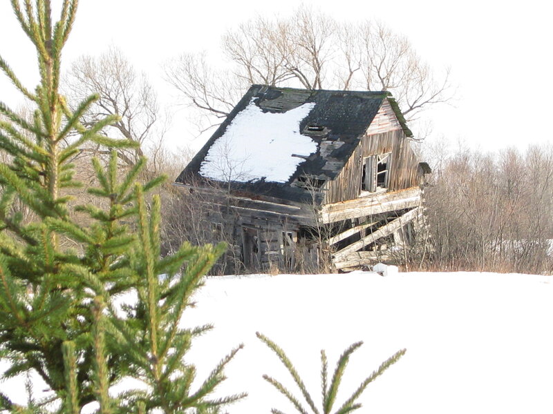 Abandoned Wooden House — White, Desolate