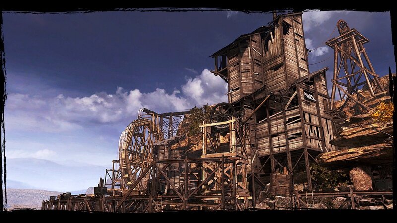 Abandoned Wooden Mine