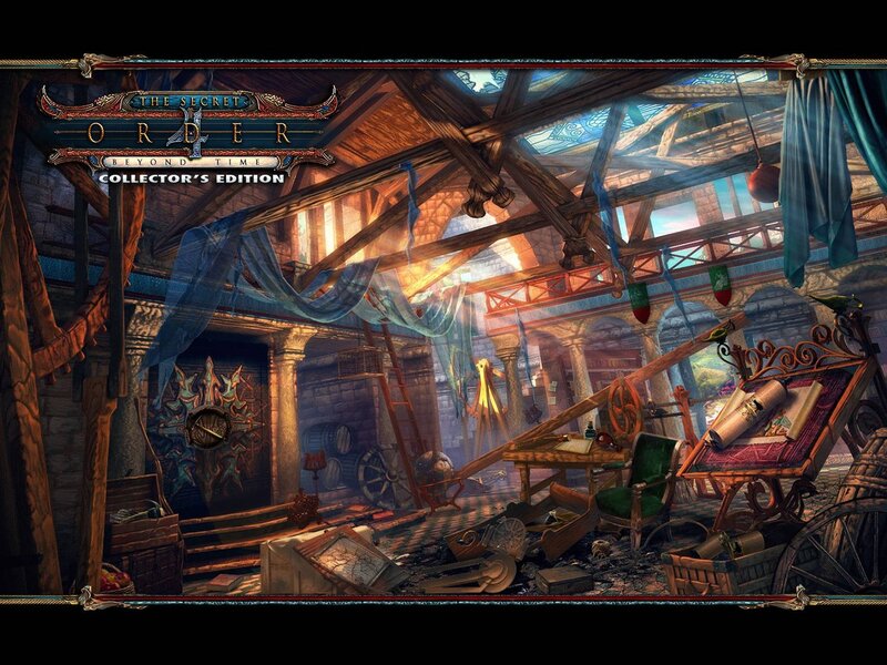 Abandoned Workshop Interior — Brown