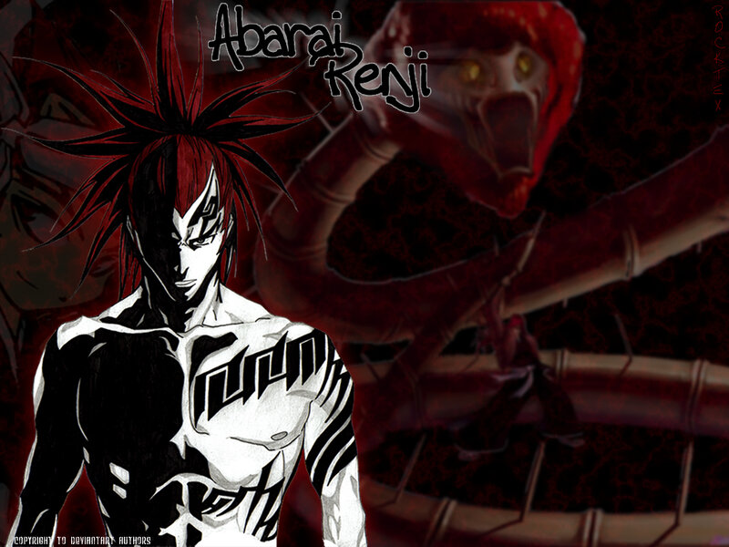 Abarai Renji anime art