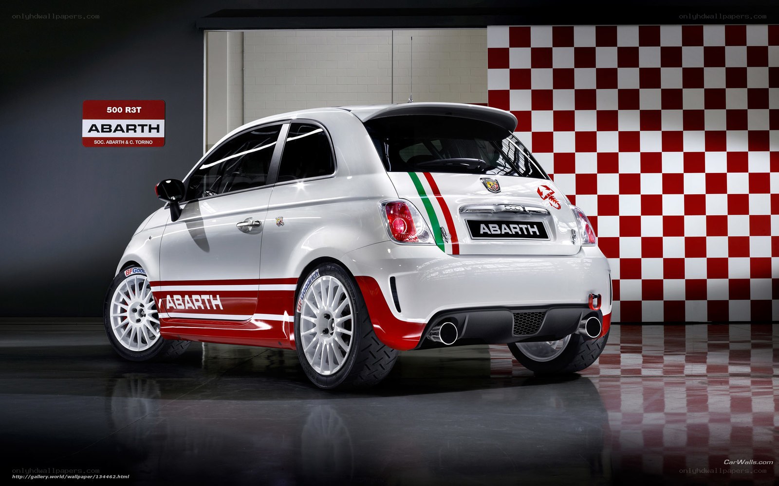 Abarth 500 R3T race car