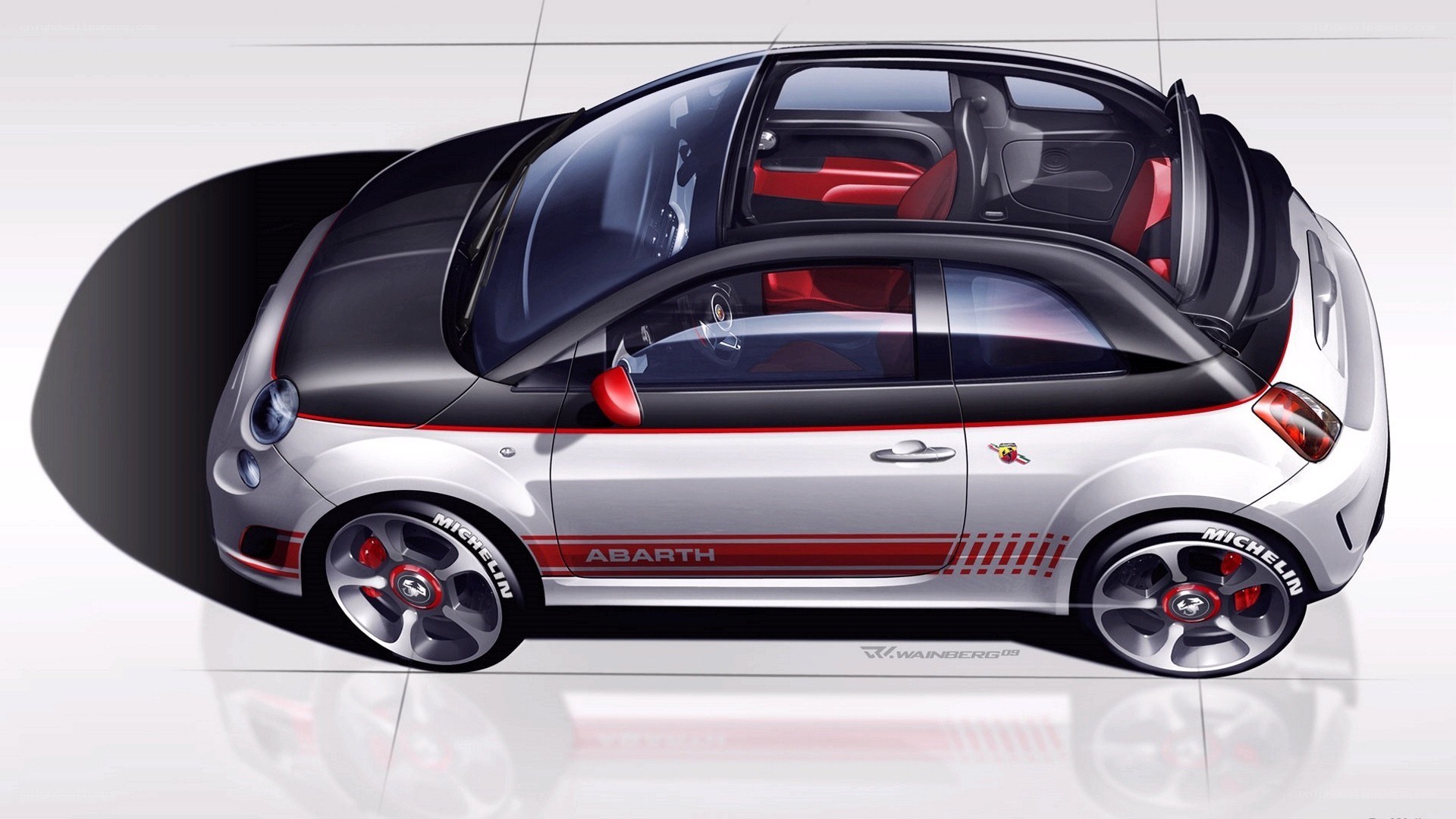 Abarth car concept design