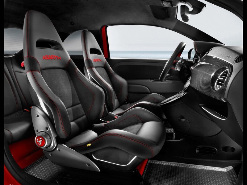 Abarth car interior