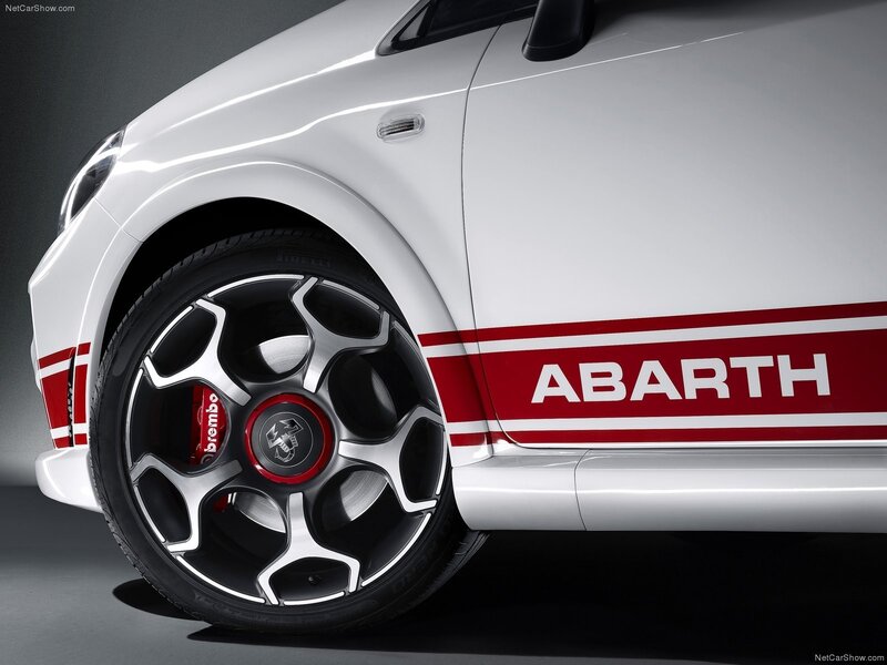 Abarth car side profile