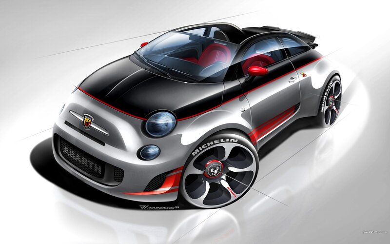 Abarth concept car design