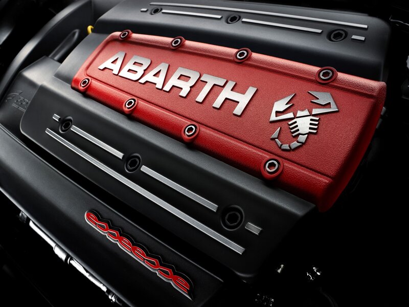 Abarth Engine Cover — Red