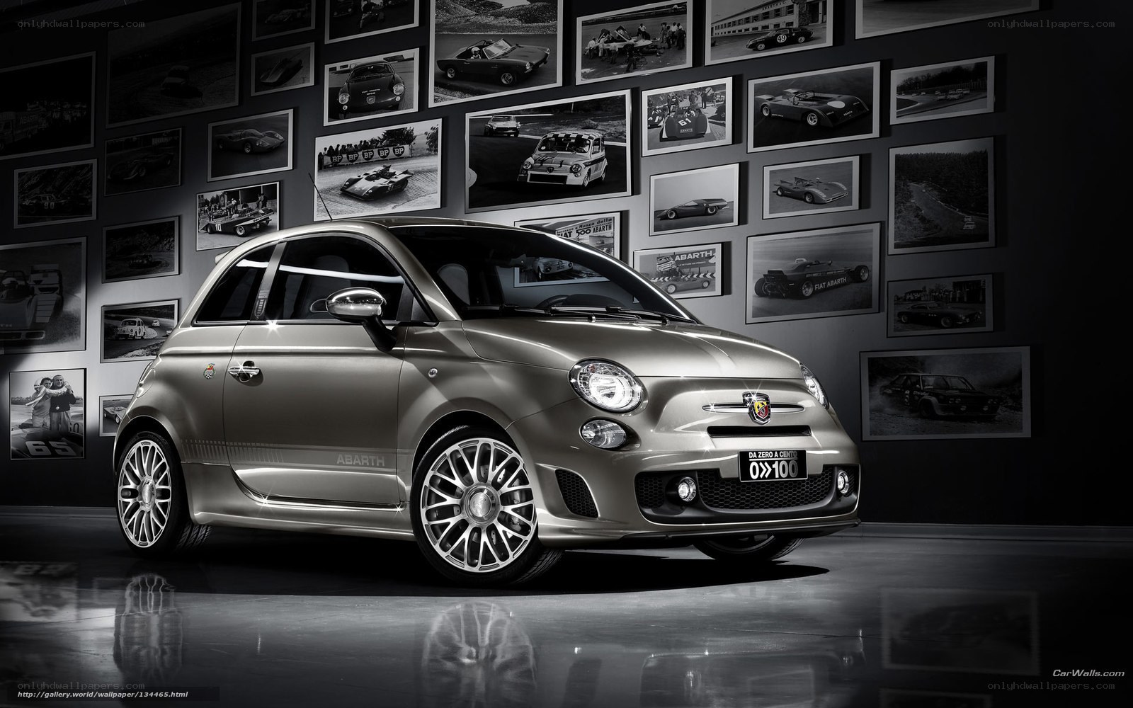 Abarth Fiat 500 in a photo gallery
