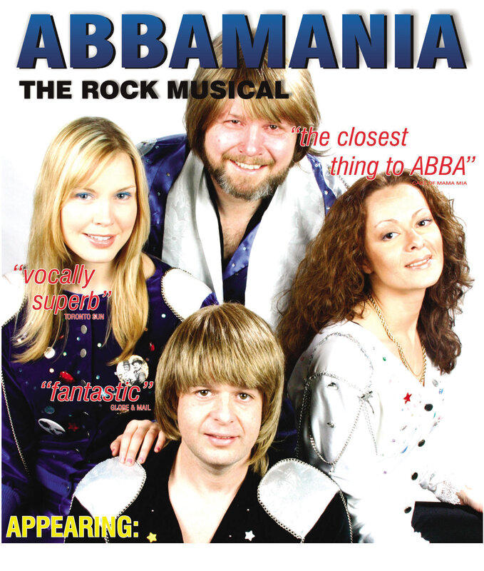Abba Mania musical poster