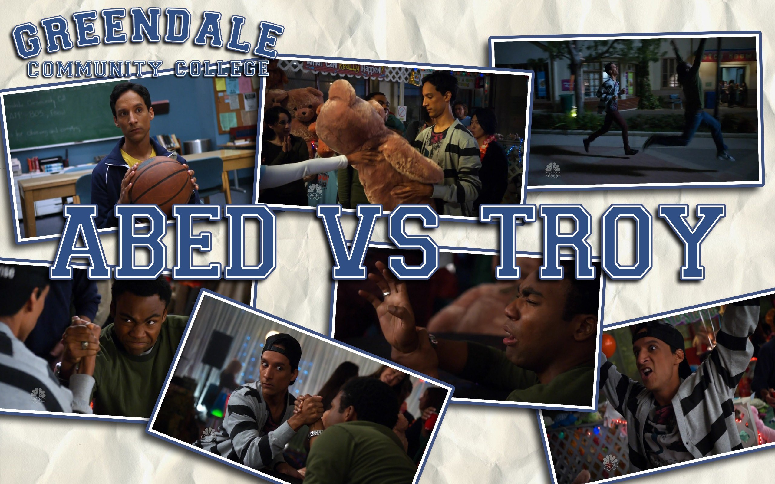 Abed vs Troy showdown