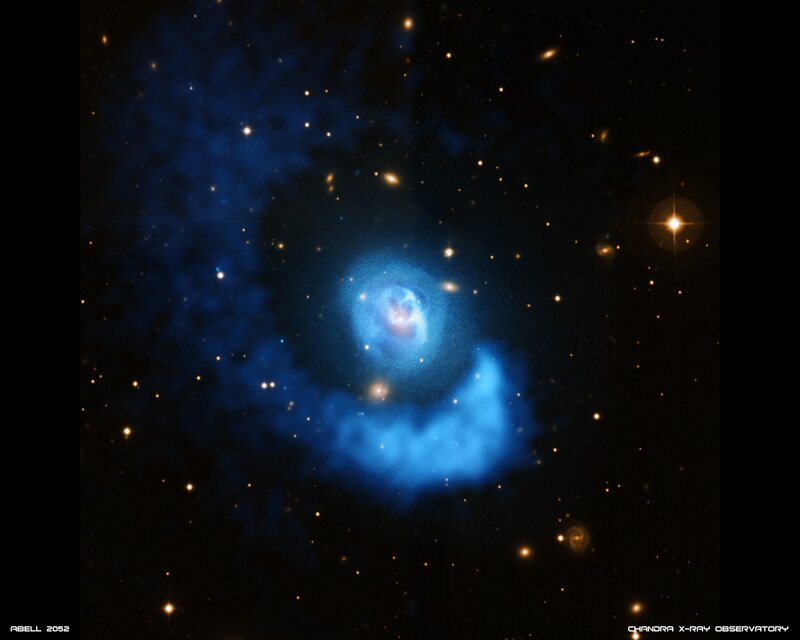 Abell 2052 galaxy cluster