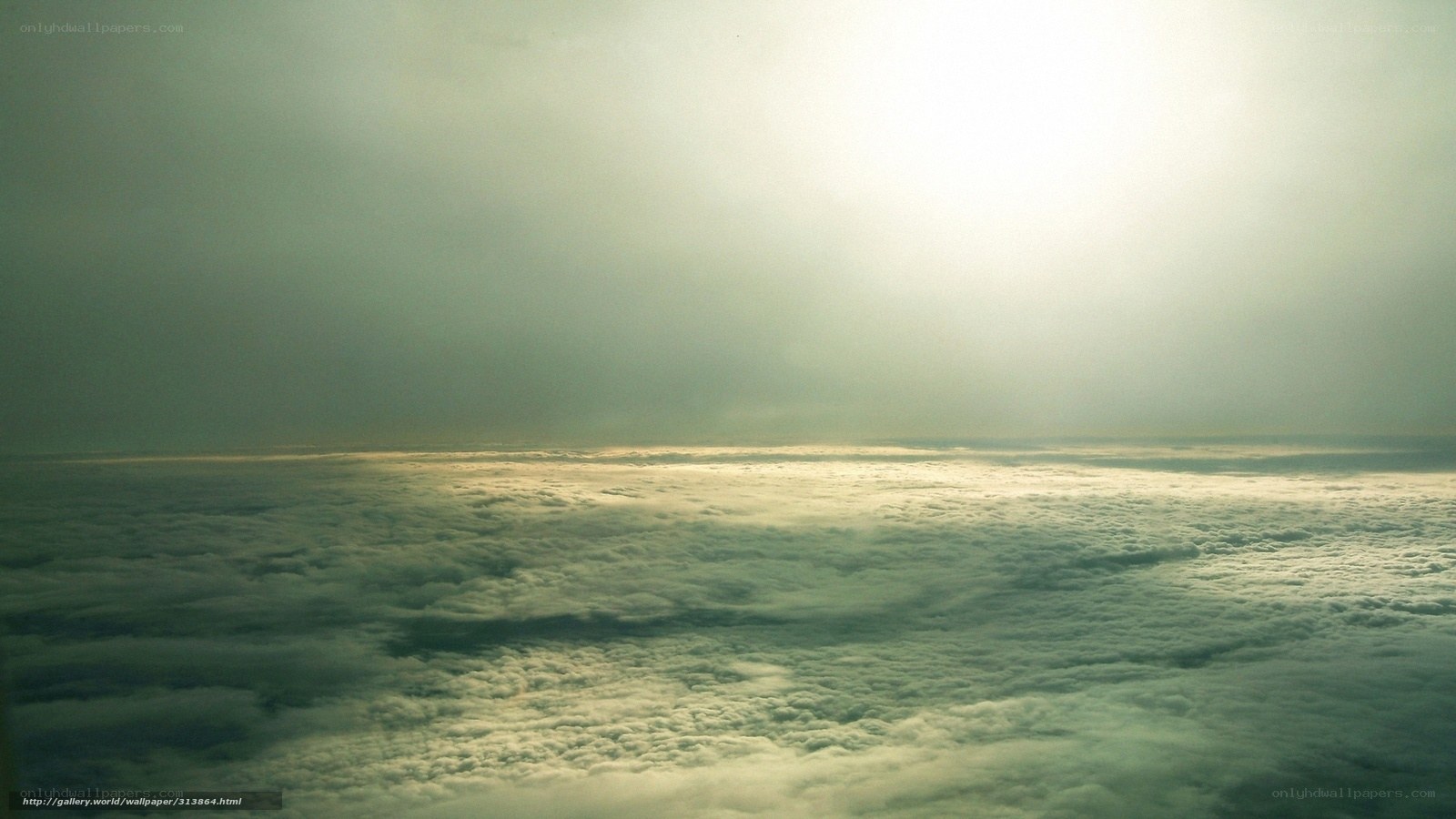 Above the Clouds at Sunrise