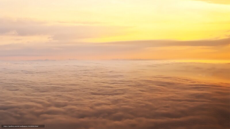 Above the Clouds at Sunset