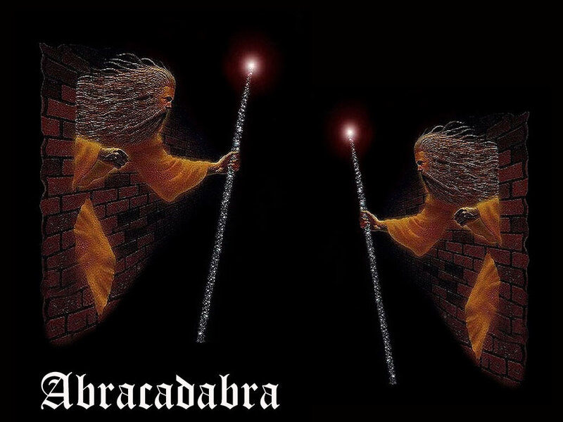 Abracadabra magic figures