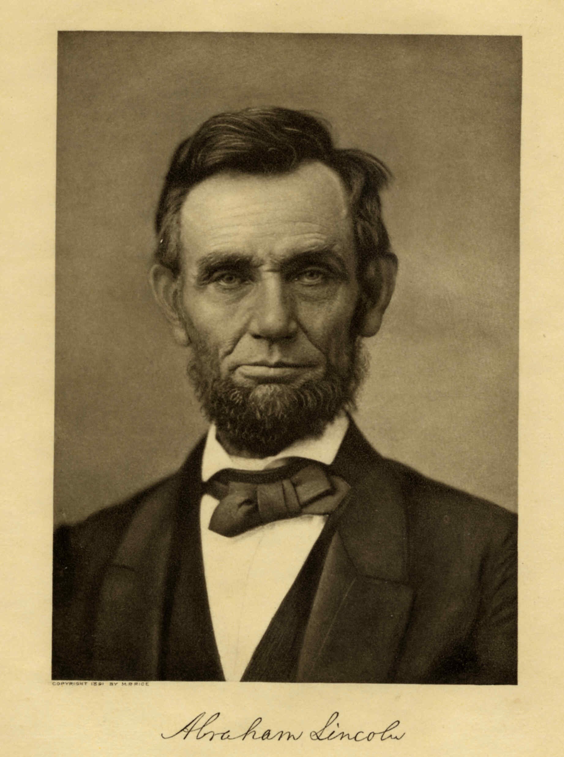Abraham Lincoln portrait