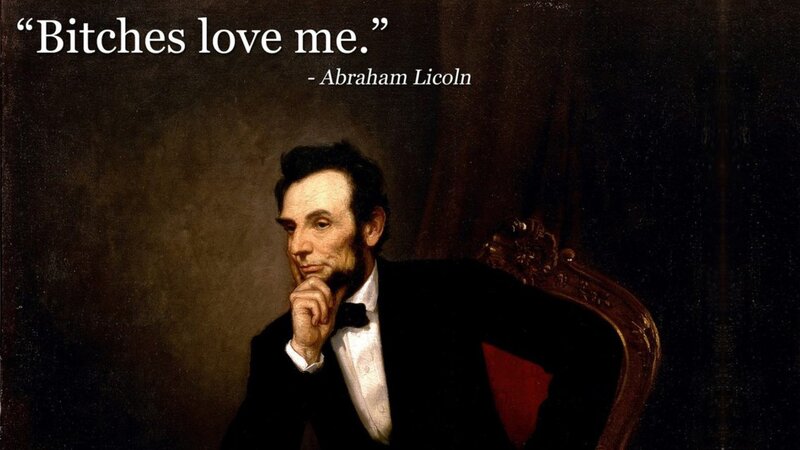 Abraham Lincoln Portrait — Black, Dramatic, Painting