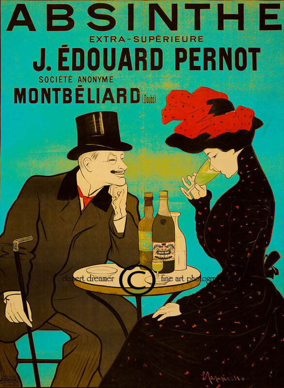 Absinthe advertisement poster