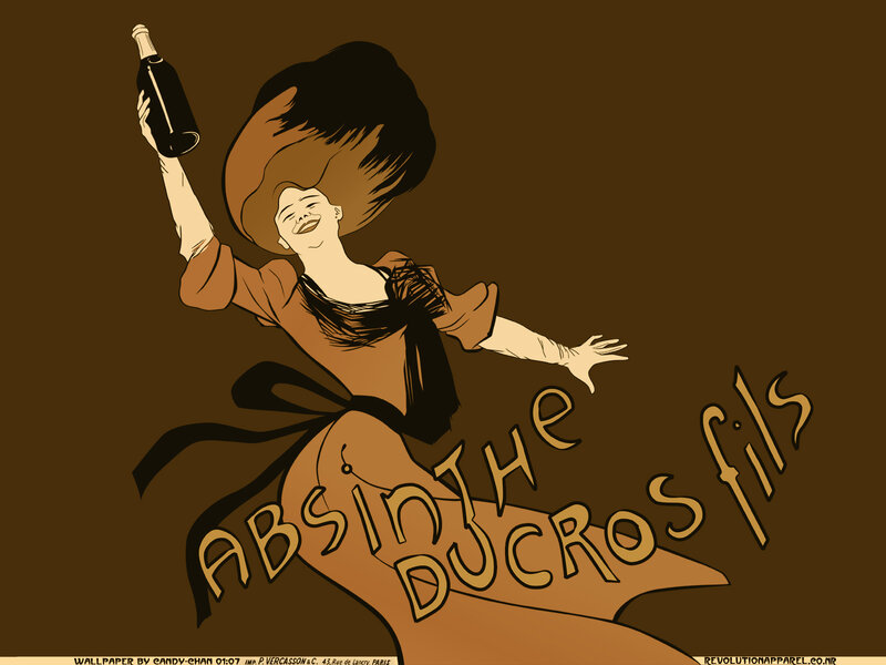 Absinthe Dujcros poster
